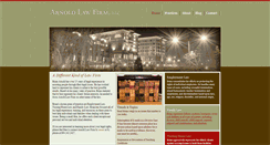 Desktop Screenshot of barnoldlawfirm.com