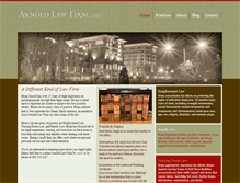 Tablet Screenshot of barnoldlawfirm.com